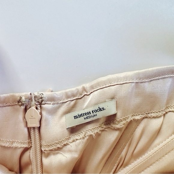 House of CB Mistress Rocks Blush Glass Corset Mini Dress - Picture 14 of 15